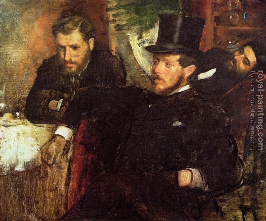 Edgar Degas : Jeantaud, Linet and Laine